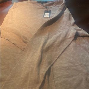 Lightweight tan Men's rag and bone sweater .